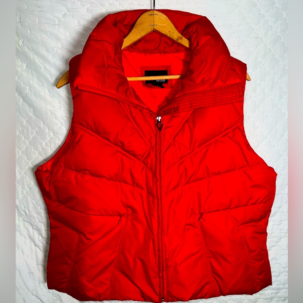 A.N.A -  Down-filled Red Puffer Vest